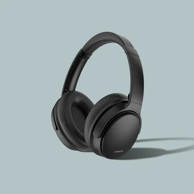 Hovedbilde Bluetooth Hodetelefoner Streetz BT-500 med Noice Cancelling
