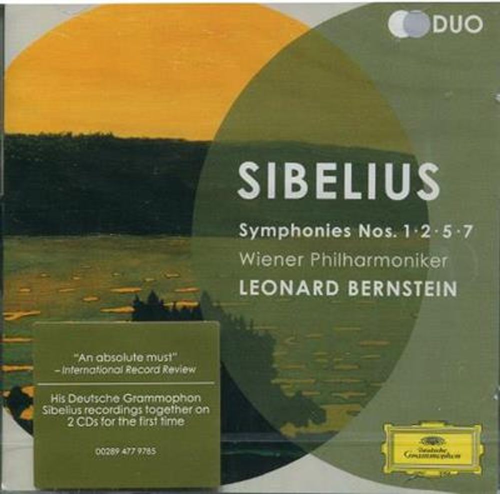 Wiener Philharoniker / Leonard Bernstein - Sibelius - Symphonies Nos 1,2,5,7 (2CD)