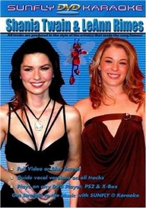 Hovedbilde Shania Twain & LeAnn Rimes Sunfly Karaoke DVD