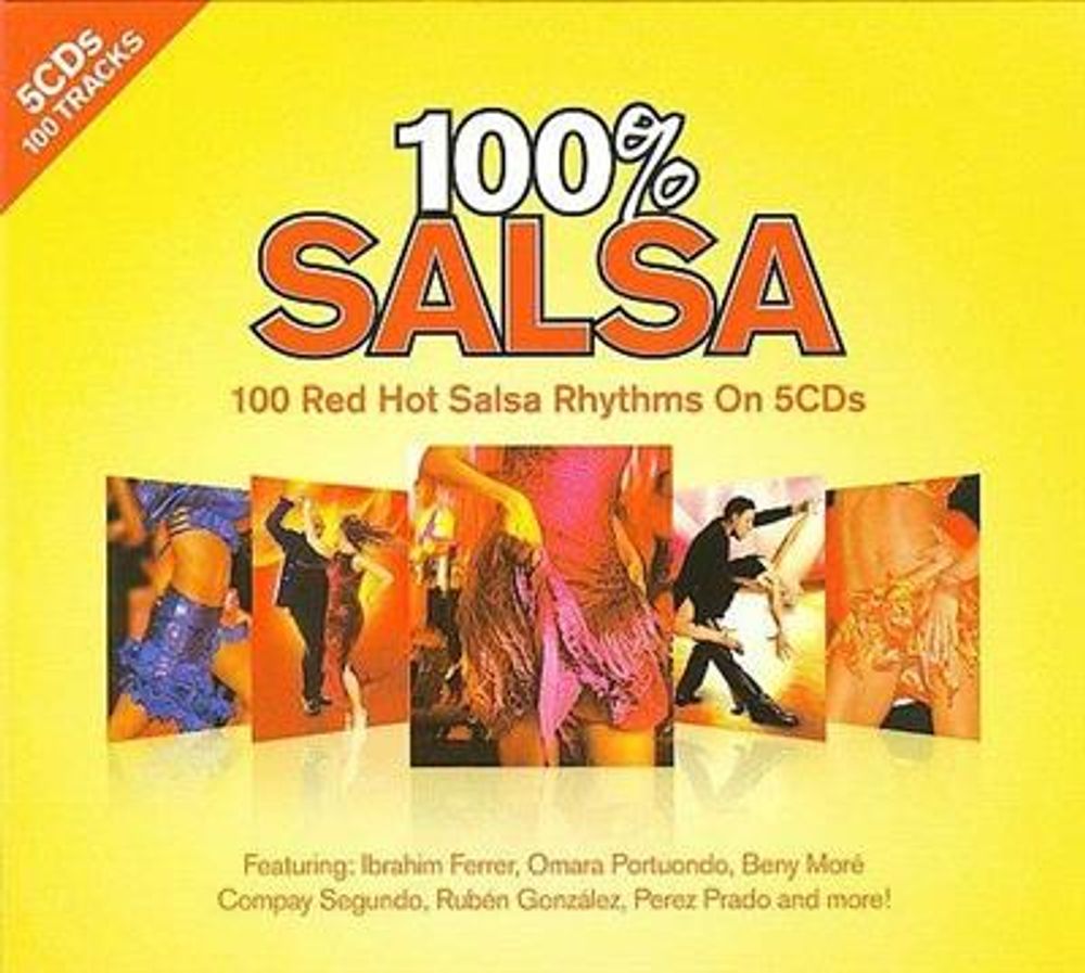 100% Salsa (5CD) Diverse artister