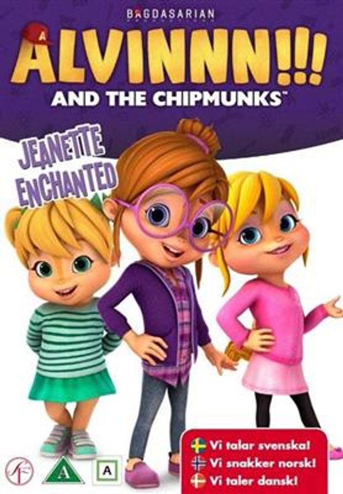 Alvin & Gjengen - Jeanettes Fotryllelser (DVD)