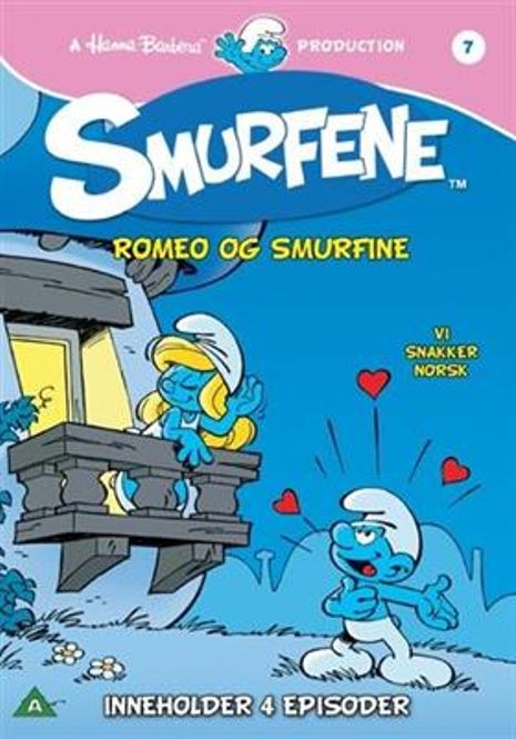 Hovedbilde Smurfene 7 - Romeo og Smurfine (DVD)