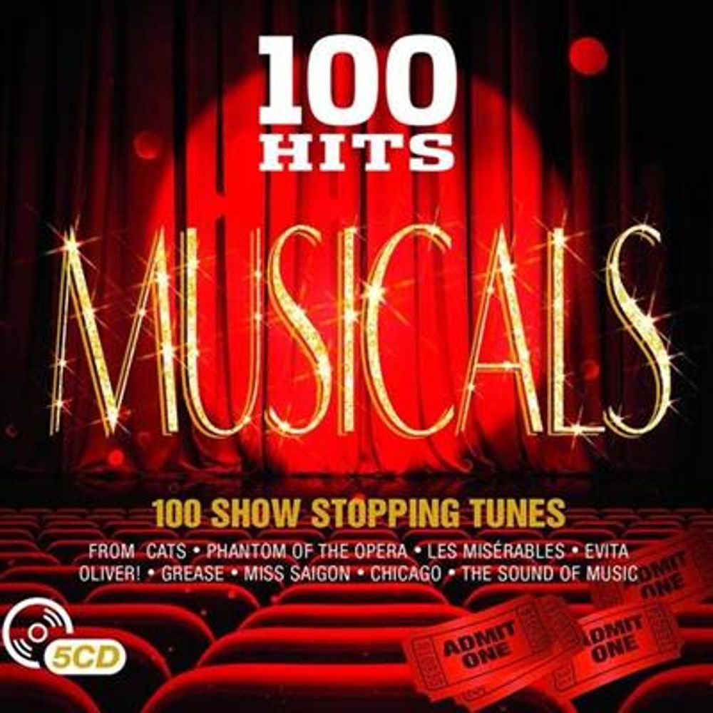 100 Hits - Musicals (5CD)