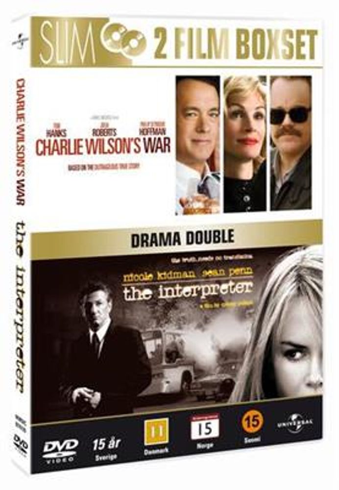 Charlie Wilson's War / The Interpreter (DVD)