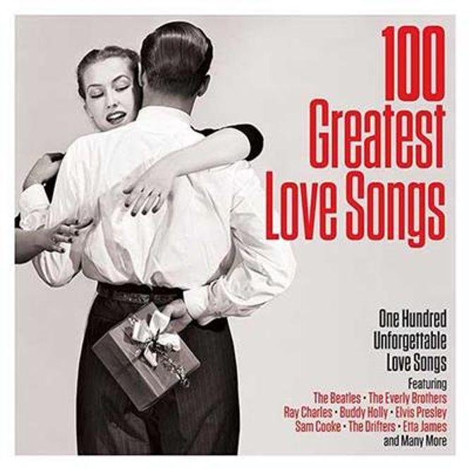 Hovedbilde 100 Greatest Love Songs (4CD) Diverse artister