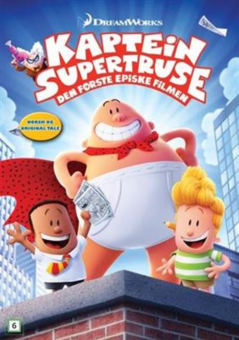 Hovedbilde Kaptein Supertruse (DVD)