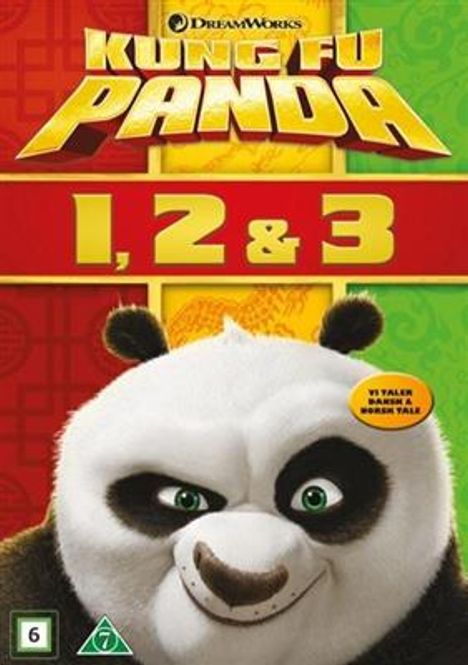 Hovedbilde Kung Fu Panda 1-3 (DVD)