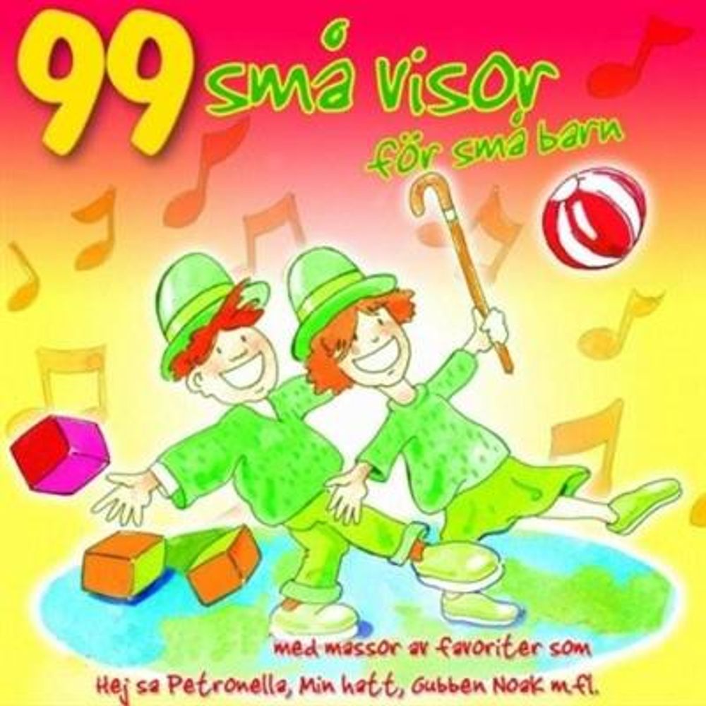 99 Små Visor För Små Barn - Svenske Barnesanger (2CD)