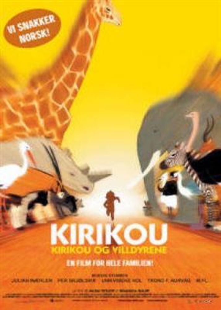 Kirikou Og Villdyrene (DVD)