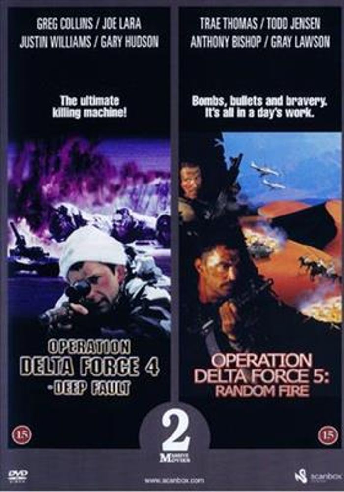 Operation Delta Force 4-5 (DVD) 2 filmer i En