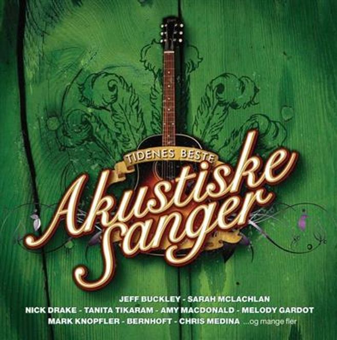 Hovedbilde Tidenes Beste Akustiske Sanger (CD) Diverse Artister