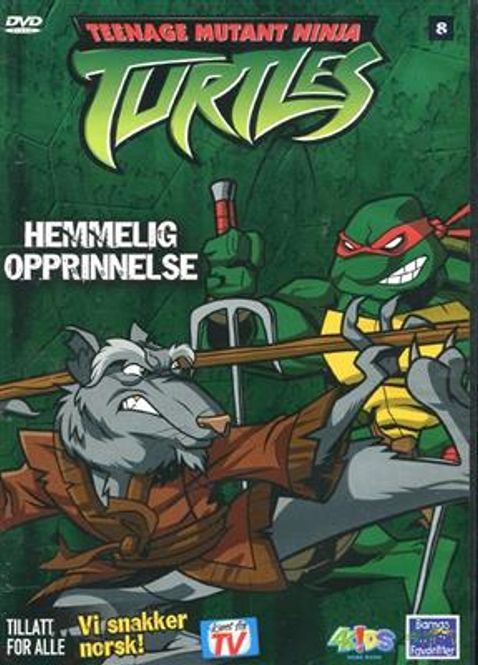 Hovedbilde Teenage a TurtlesMutant Ninja 8 - Hemmelig Opprinnelse ...