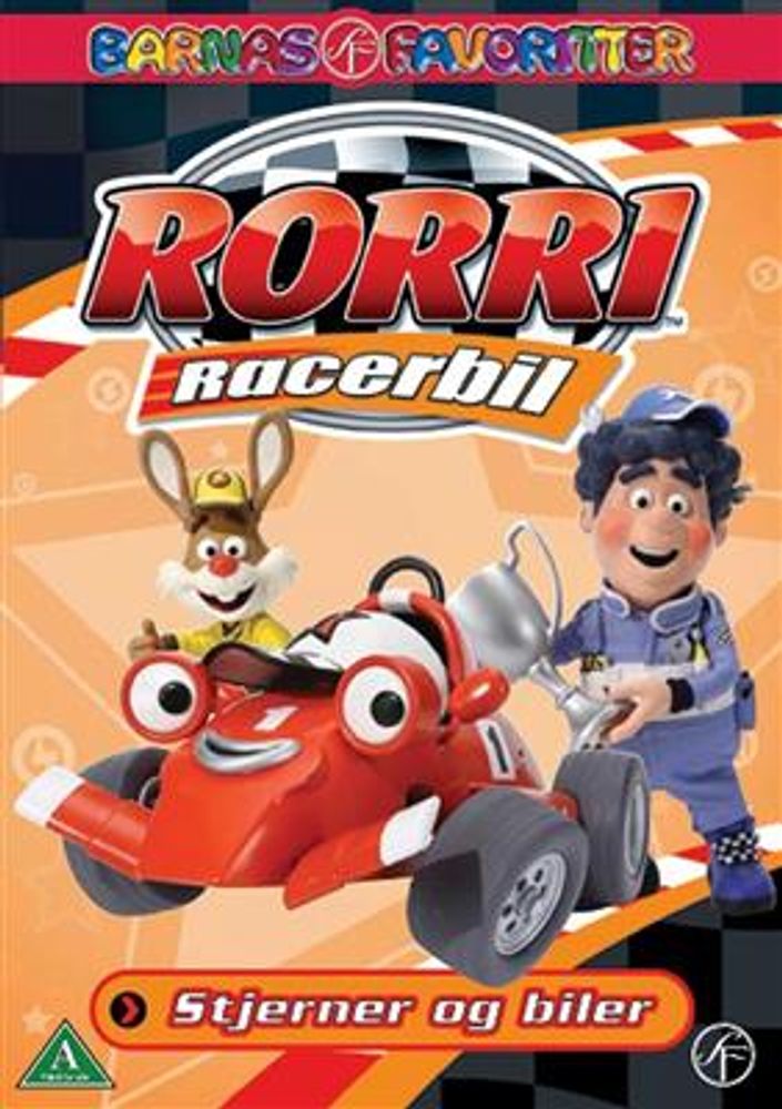 Rorri Racerbil - Stjerner Og Biler (DVD)