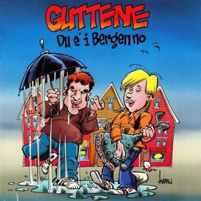 Hovedbilde Guttene - Du E´ I Bergen No (CD)
