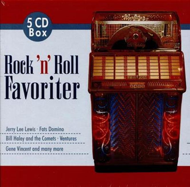 Hovedbilde Rock 'N' Roll Favoriter (5CD) Diverse artister