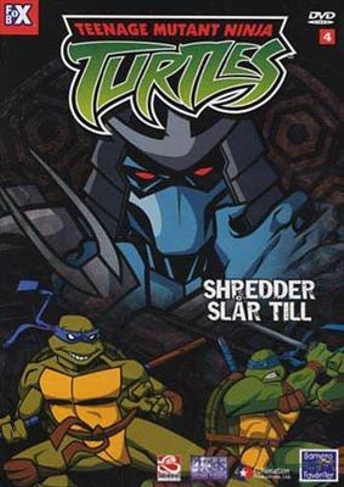 Teenage Mutant Ninja Turtles 4 - Shredder Slår Til (DVD)