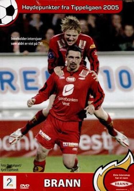 Hovedbilde Brann Høydepunkter Fra Tippeligaen 2005 (DVD)