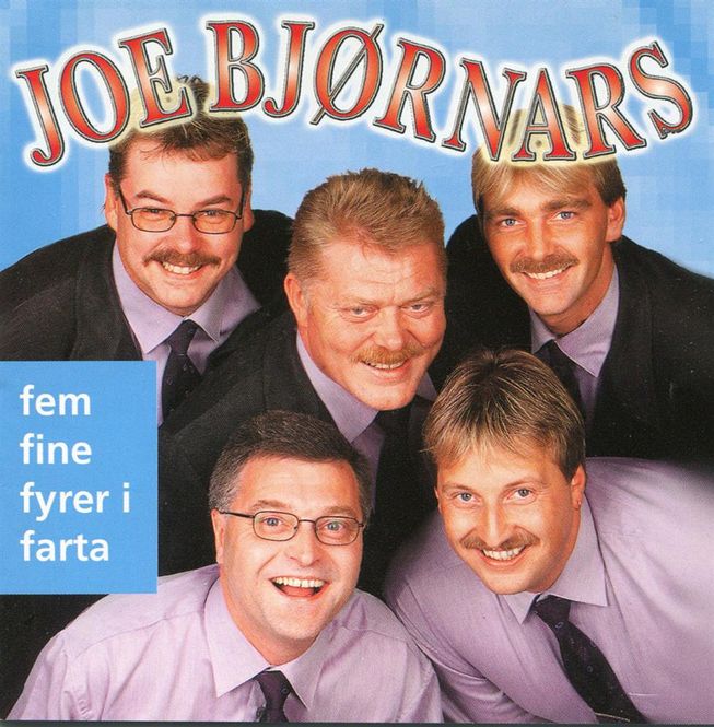 Hovedbilde Joe Bjørnars - Fem Fine Fyrer I Farta (CD)