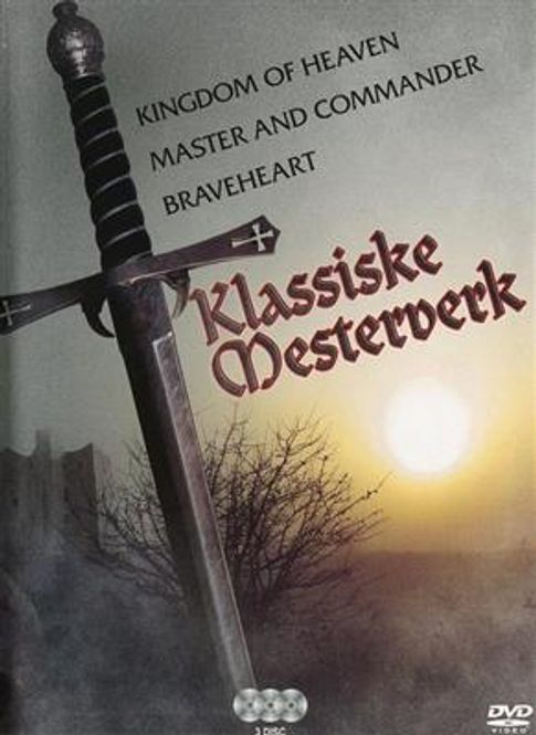 Hovedbilde Klassiske Mesterverk (DVD) Braveheart, Kingdom of Heaven, ...