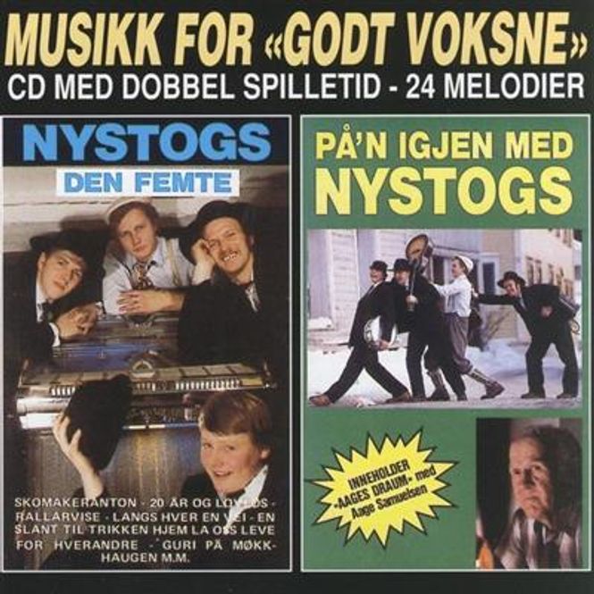 Hovedbilde Nystogs - Den Femte & På'n Igjen Med Nystogs (CD)