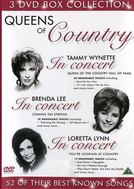 Hovedbilde Queens Of Country (3DVD) Diverse artister Country DVD