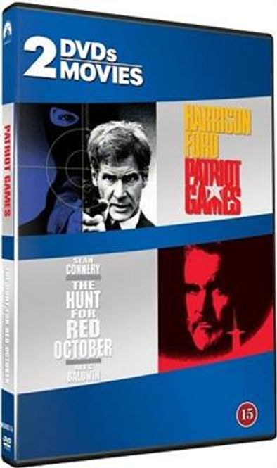 Hovedbilde Patriotenes Spill / Jakten På Rød Oktober (DVD) 2 filmer i ...