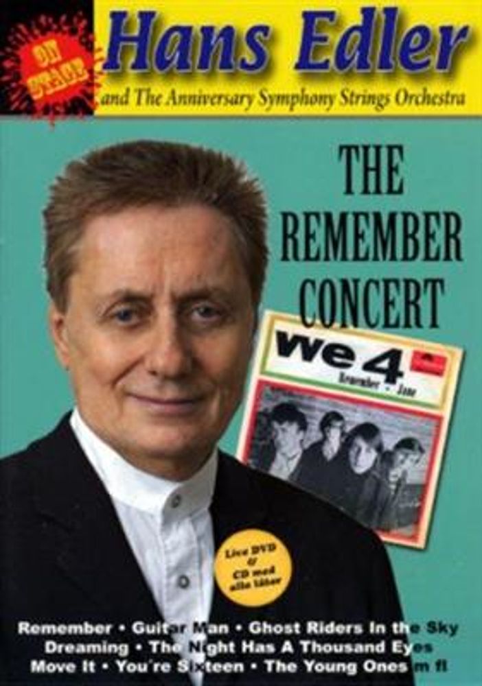 Hans Edler - And The Anniversary Symphony Strings Orchestra - The Remember Concert (DVD)