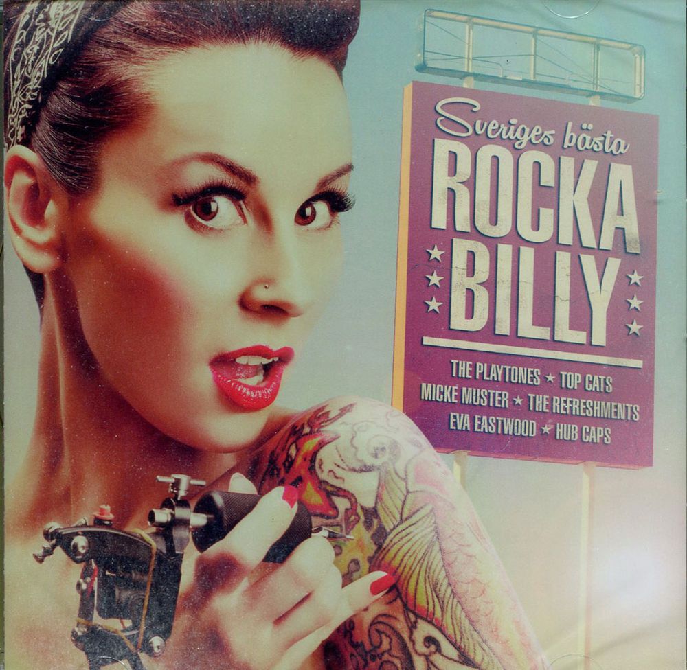 Sveriges Bästa Rockabilly (CD) Diverse Artister