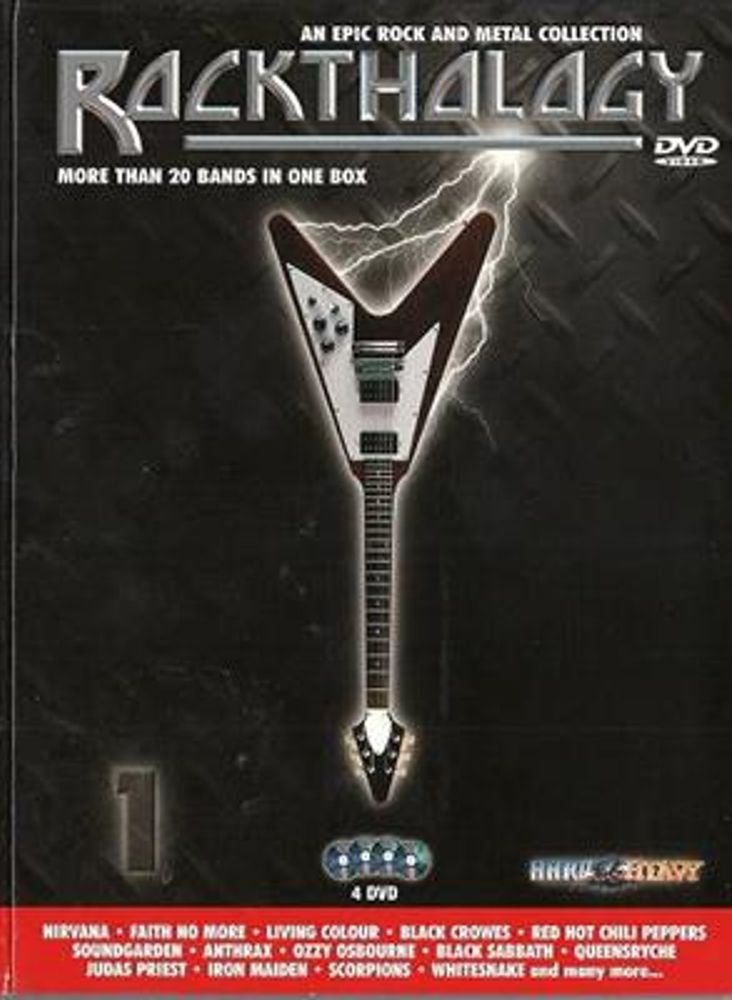 Rockthology 1 (4DVD) Diverse artister