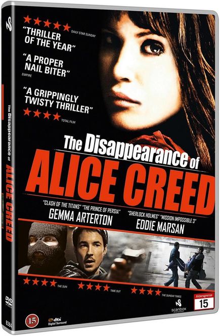 Hovedbilde The Disappearance Of Alice Creed (DVD)