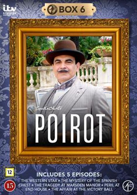 Hovedbilde Poirot - Box 6 (DVD)