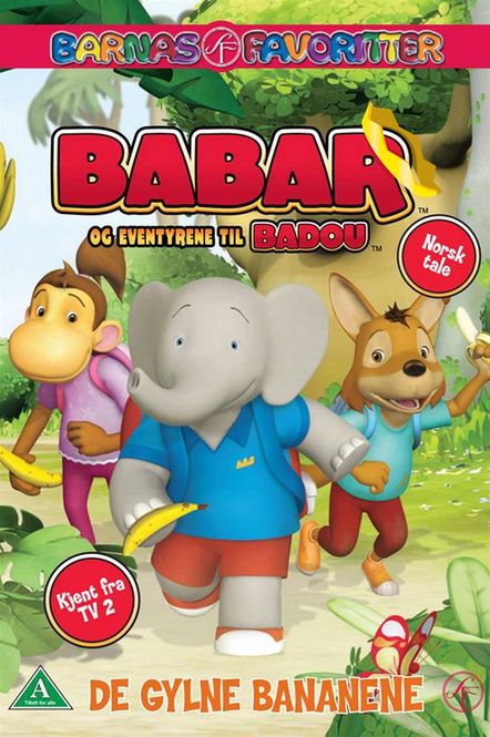 Hovedbilde Babar Og Eventyrene Til Badou - De Gylne Bananene (DVD)
