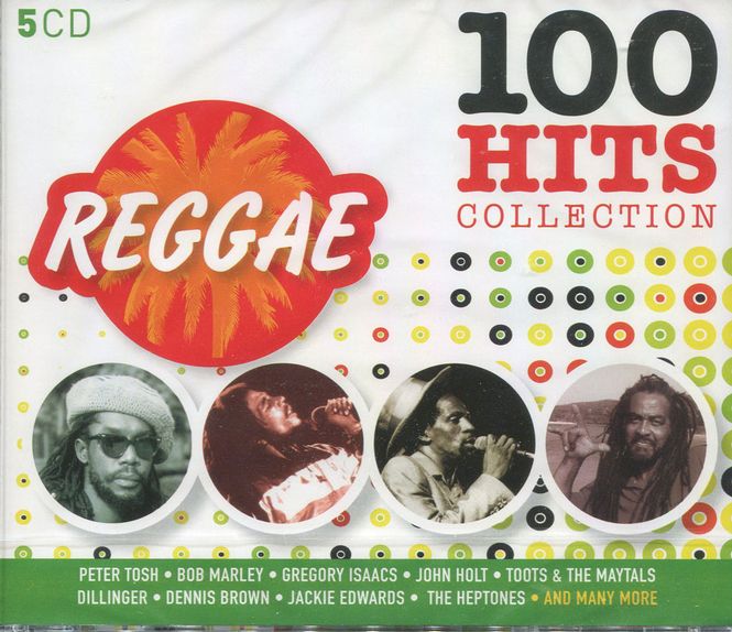 Hovedbilde 100 Hits Collection Reggae (5CD) Diverse artister