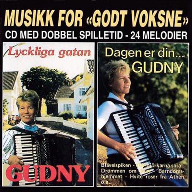 Hovedbilde Gudny Dahlen - Dagen Er Din / Lyckliga Gatan (CD)