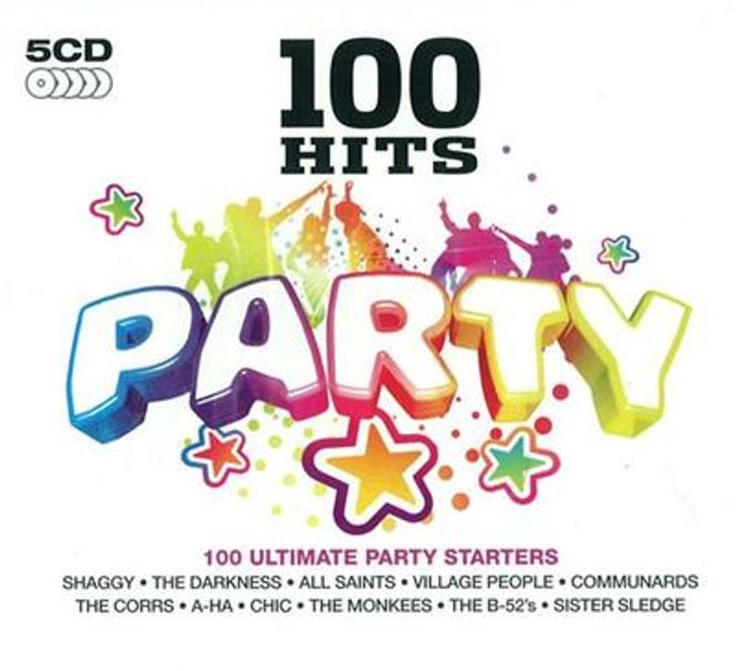 Hovedbilde 100 Hits - Party (5CD) Diverse artister Partyhits