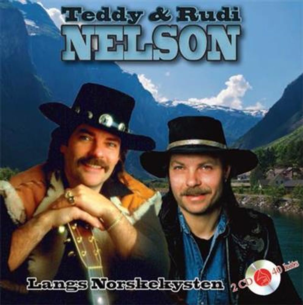 Teddy & Rudi Nelson - Langs Norskekysten - 40 Hits (2CD)