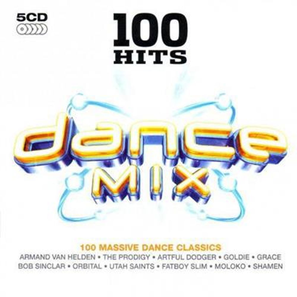 100 Hits Dance Mix (5CD) Diverse artister