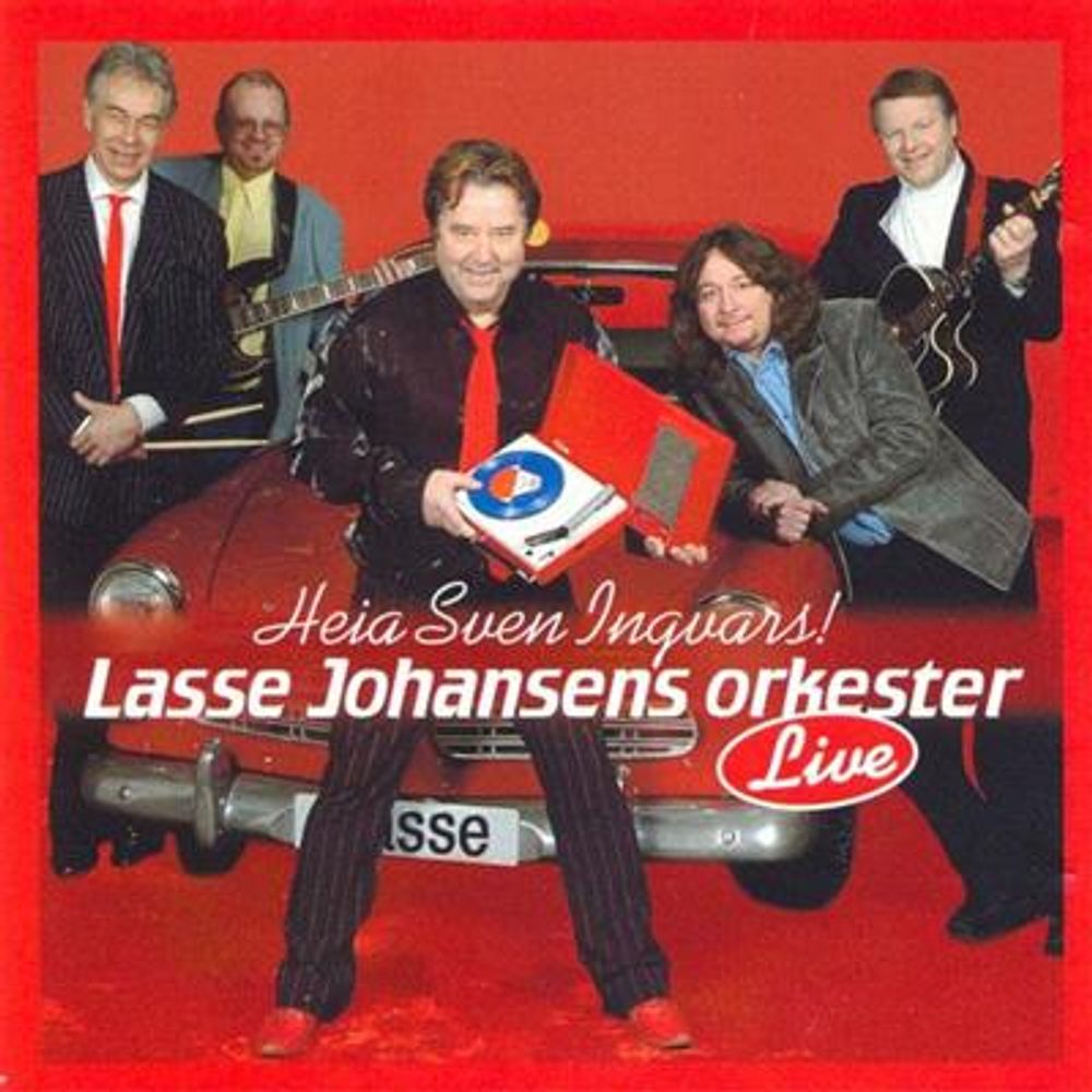 Lasse Johansens Orkester - Heia Sven Ingvars! Live (CD)