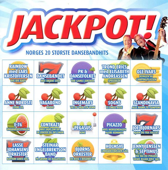 Hovedbilde Jackpot - Norges 20 Største Dansebandhits (CD) Diverse ...