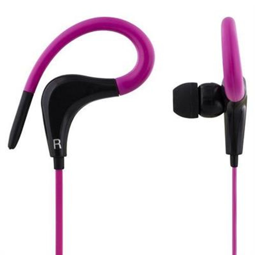 Øreplugger Streetz Sport - Svart Og Rosa