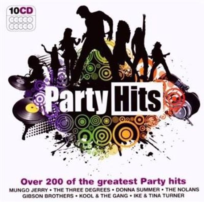 Hovedbilde Party Hits (10CD) Diverse artister - SJEKK prisen for 10CD