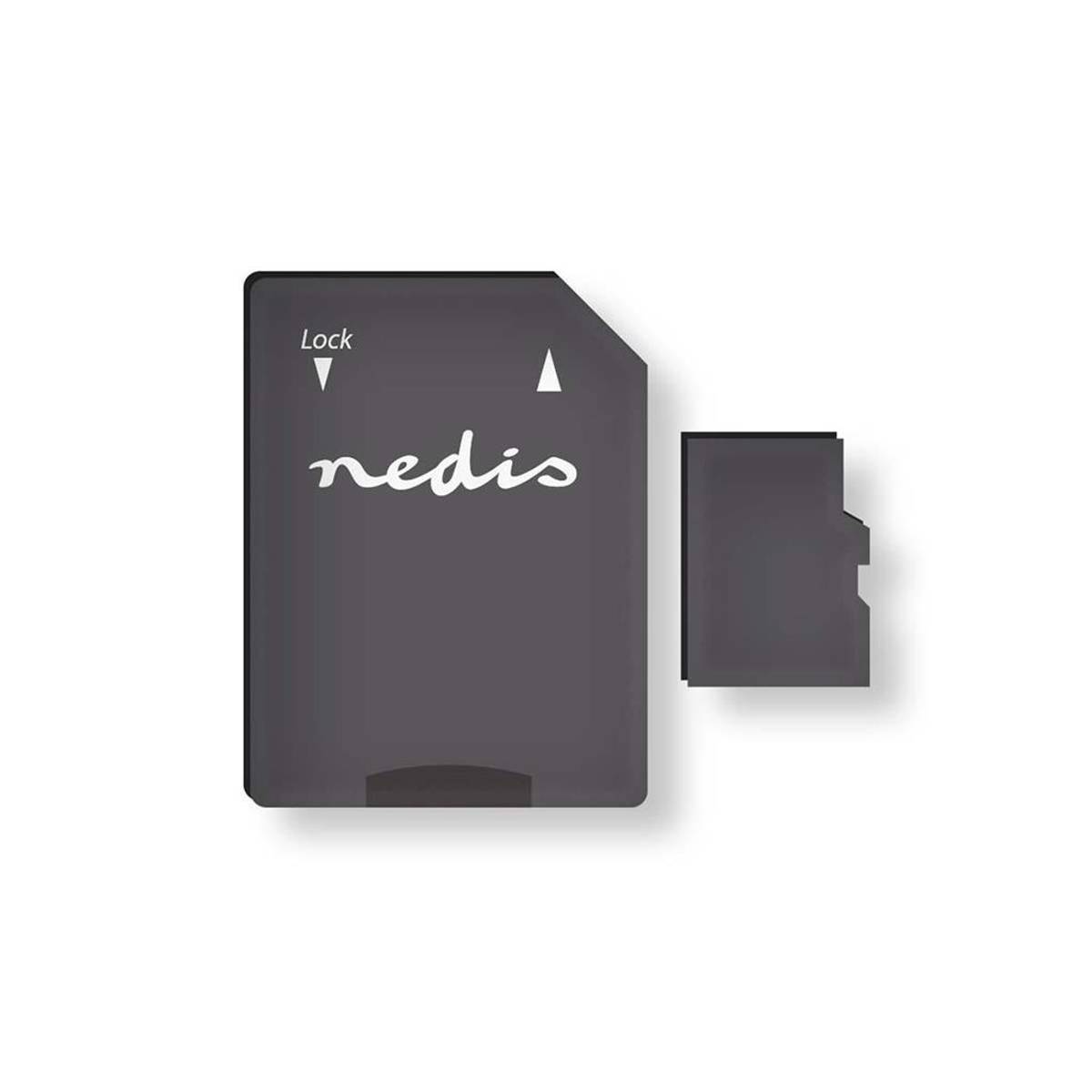 Minnekort Micro SDHC 128GB klasse 10 - Nedis