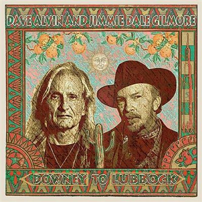Hovedbilde Dave Alvin & Jimmie Dale Gilmore - Downey To Lubbock (2LP ...