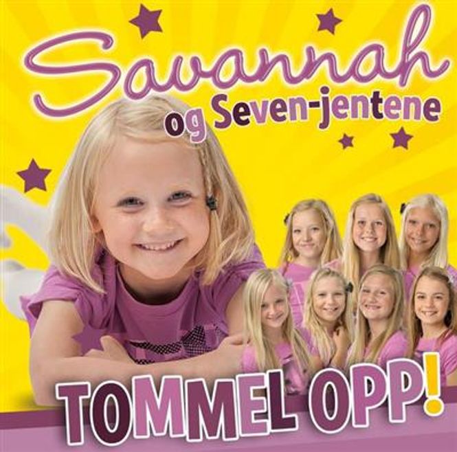 Hovedbilde Savannah Og Seven Jentene - Tommel opp! (CD)
