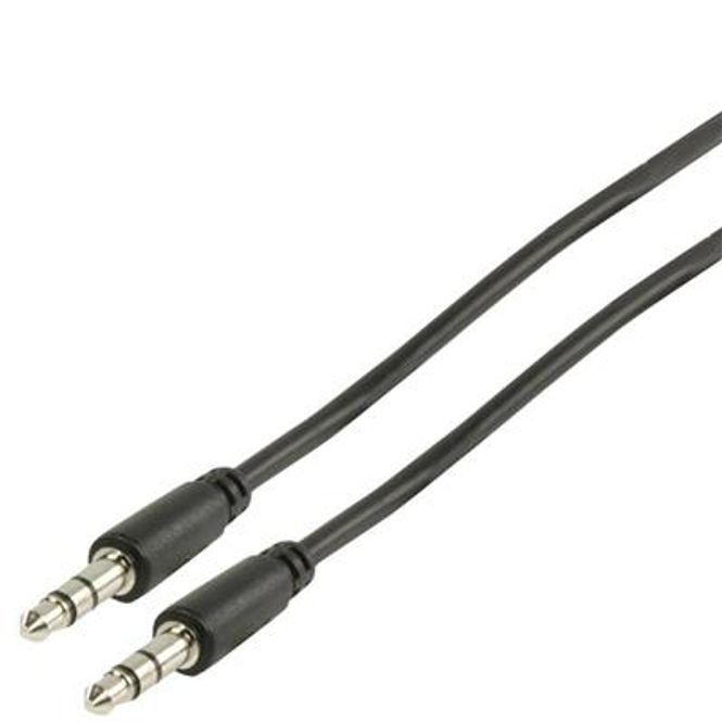 Hovedbilde Stereo Audio Cable - 1 Meter - Minijack 3,5mm, Hann Til ...