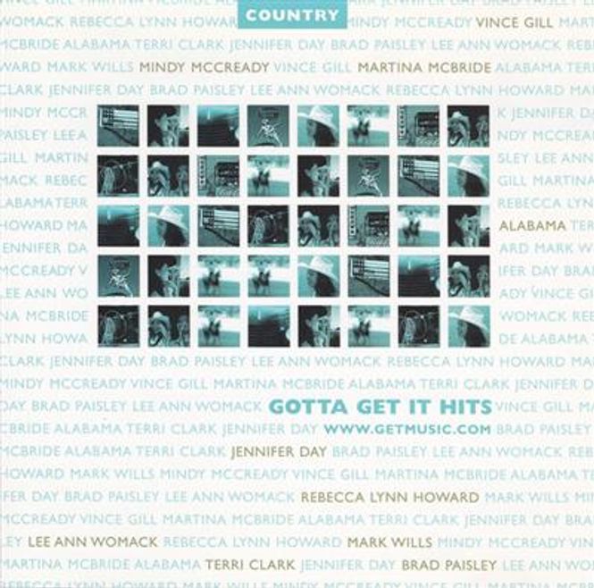Hovedbilde Gotta Get It Hits - Country (CD) Diverse artister