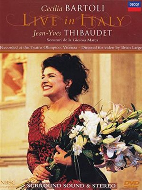 Hovedbilde Cecilia Bartoli - Live In Italy (DVD)