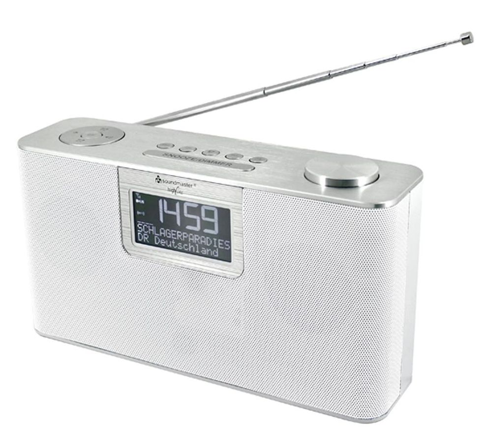Soundmaster Highline DAB+ Digital Radio  med Bluetooth (Hvit)