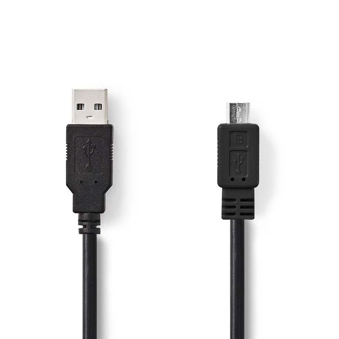 Hovedbilde USB 2.0 Kabel - A-hann til USB micro B-hann 3meter - Nedis