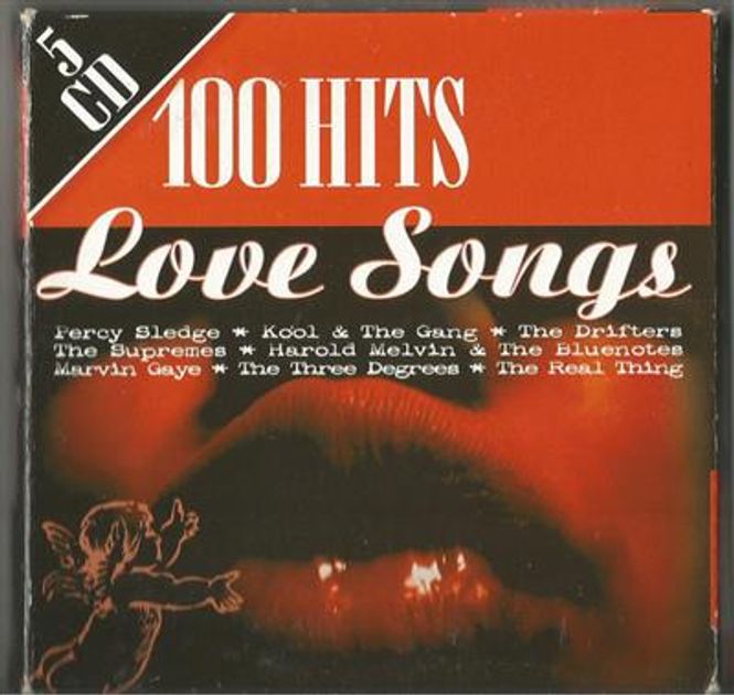 Hovedbilde 100 Hits Lovesongs (5CD) Diverse artister